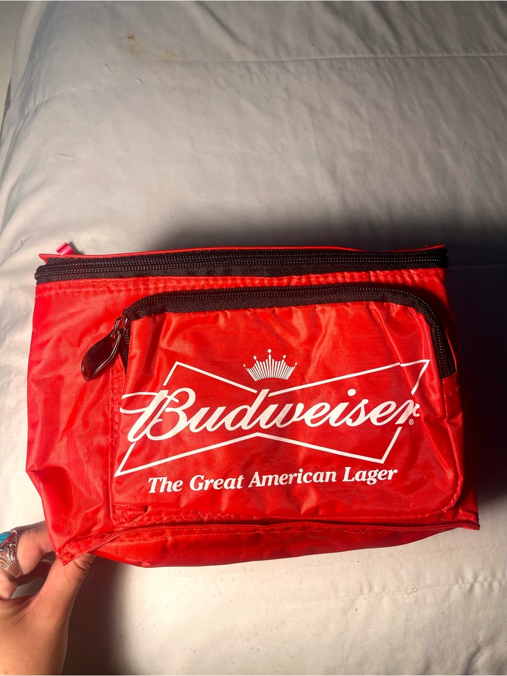 Budweiser Red Cooler Bag!!